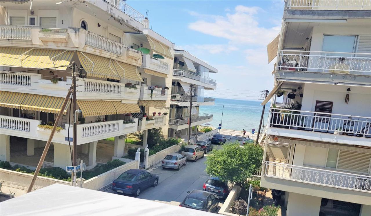 Perea Beach And Sea View Apartment Peraía Extérieur photo